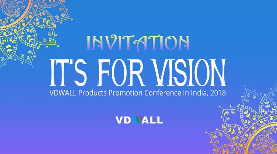 【It's For Vision】2018年唯奧視訊印度產品推介會正式邀請