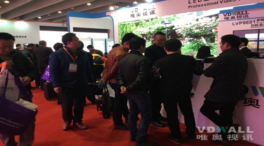 LVP609真4K極清處理器強勢亮相廣州國際LED 展 唯奧展位人氣爆棚